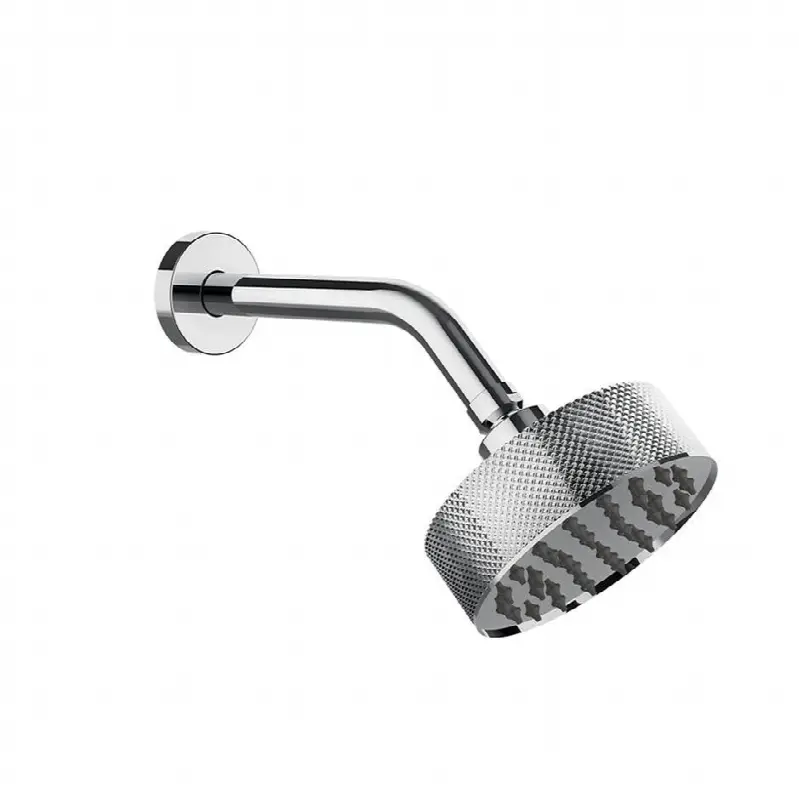 Wall-mounted adjustable shower head with arm DIAMANTATO.