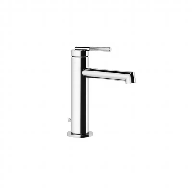Single lever washbasin mixer with pop-up assembly