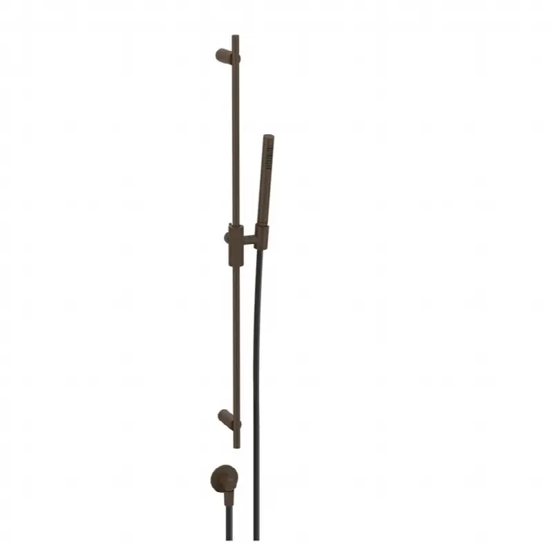 Handshower and adjustable sliding rail set. RIGATO