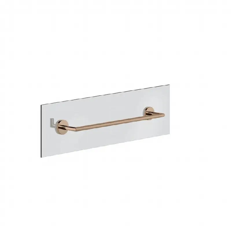Towel rail for glass fixing - 18" Length