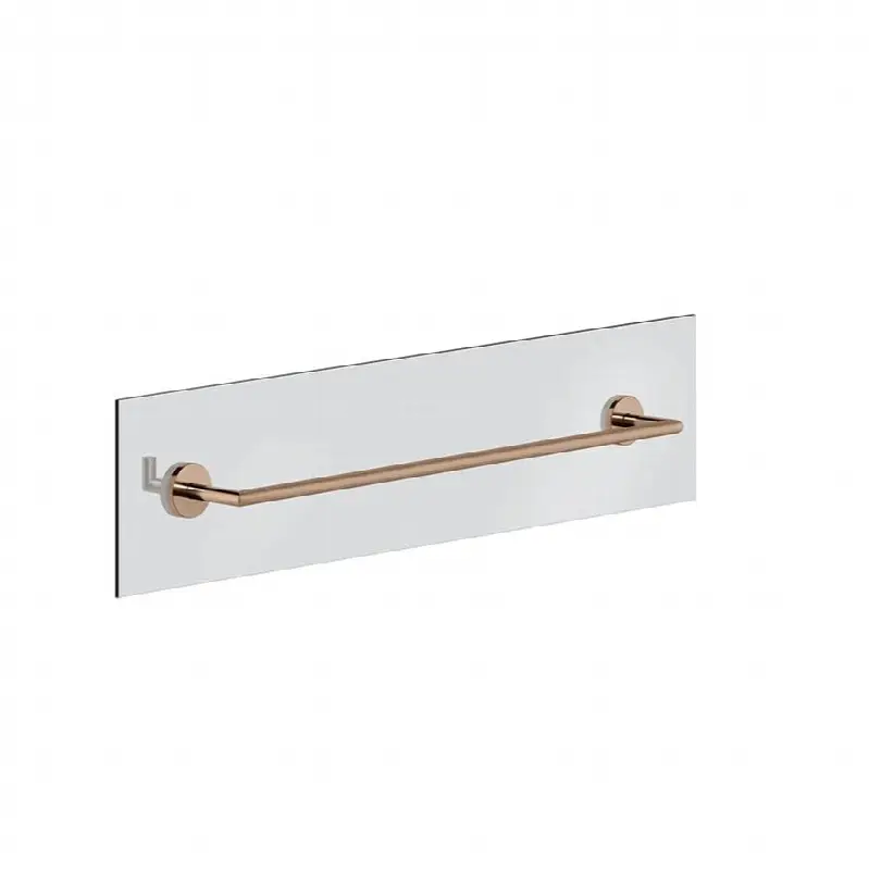 Towel rail for glass fixing - 24" Length