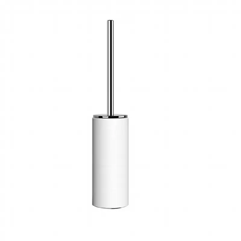 Standing brush holder, white