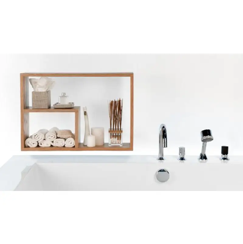 Furniture Niche - Wall Mounted - 26 X 18 - For Bc01, Bc02, Bc05 & Bc10 Bath - Oak Wenge