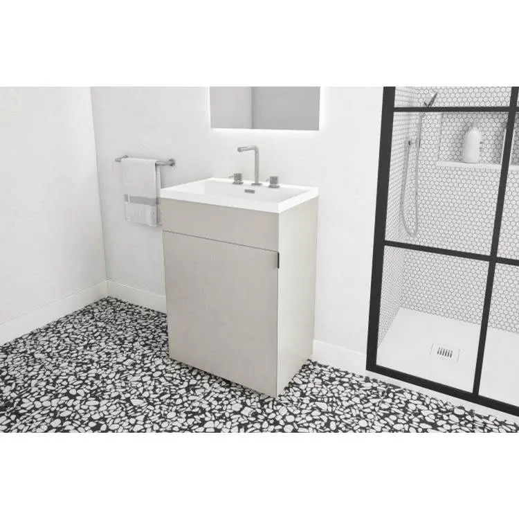 Furniture "Stelle" - Pedestal With Door 24 X 16 - Walnut Natural
