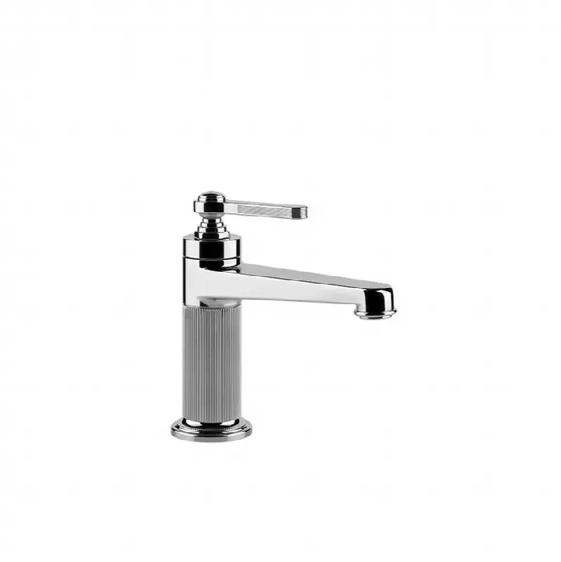 Single lever washbasin mixer with pop-up assembly