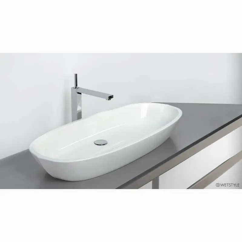 Lav - Be - 36 X 15 X 4 - Above Mount Vessel - White Dual