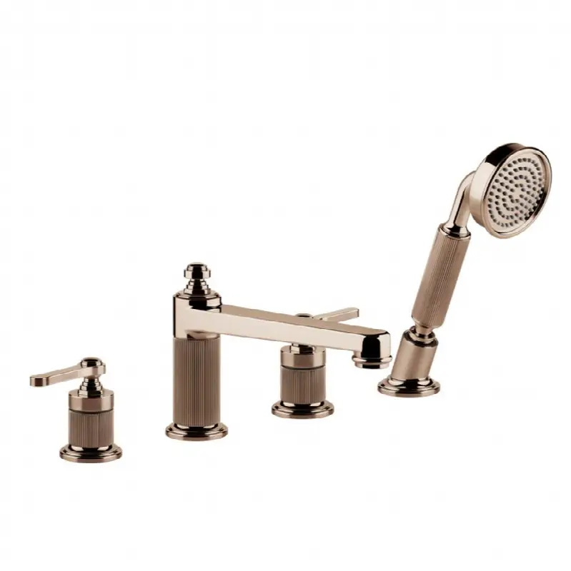 Four-hole roman tub set