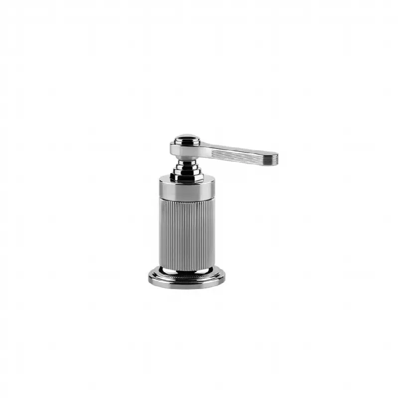 Deck mounted washbasin mixer control