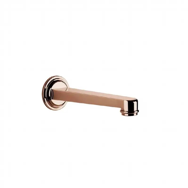 Wall-mounted bath spout only 1/2" connections