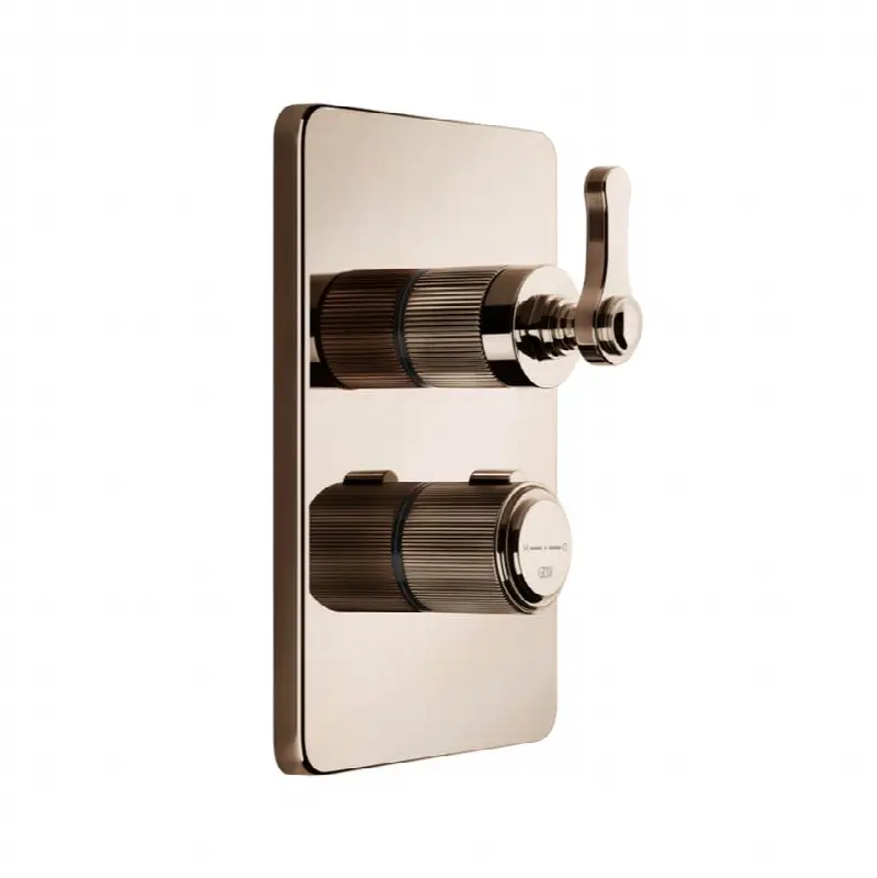 TRIM PARTS ONLY External parts for 2-way thermostatic diverter and volume control