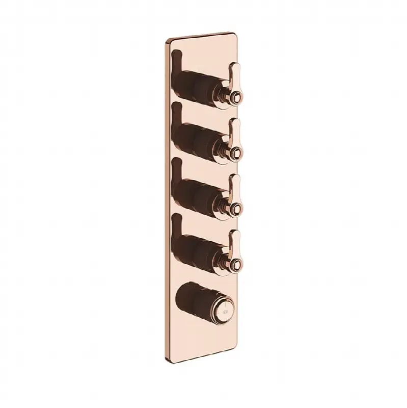 TRIM PARTS ONLY External parts for thermostatic with 4 volume controls