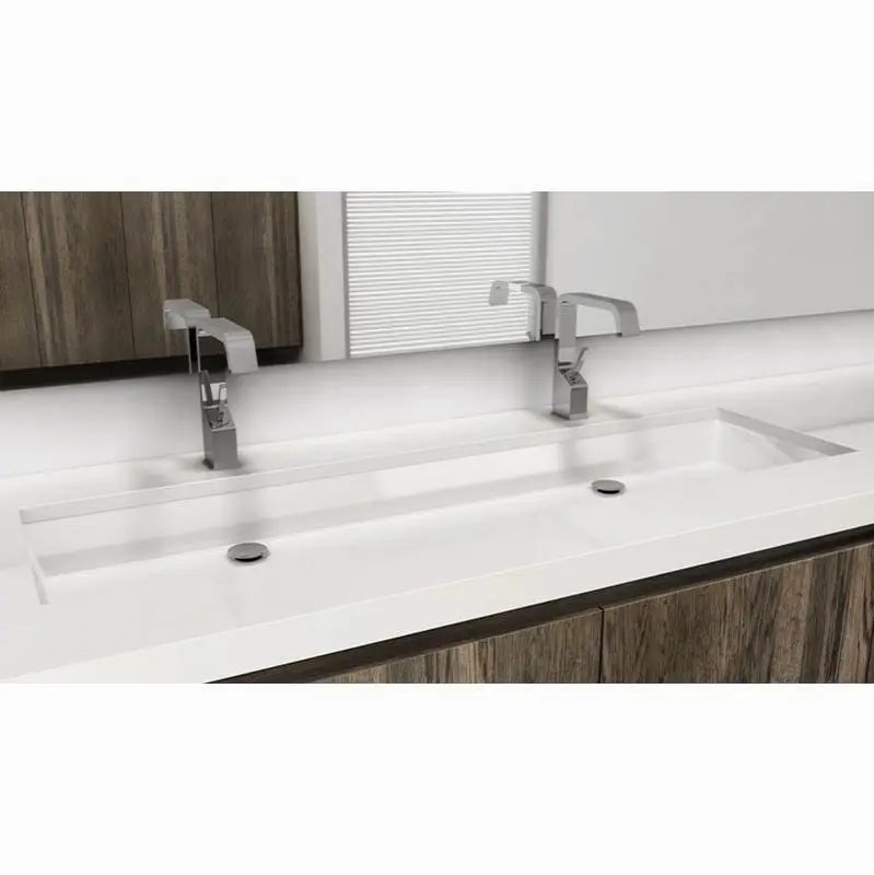 Lav - Cube - 54 X 15 X 4 - Undermount Vessel - Nt O/F