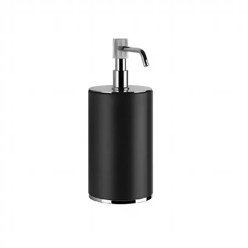 Standing soap dispenser holder, black