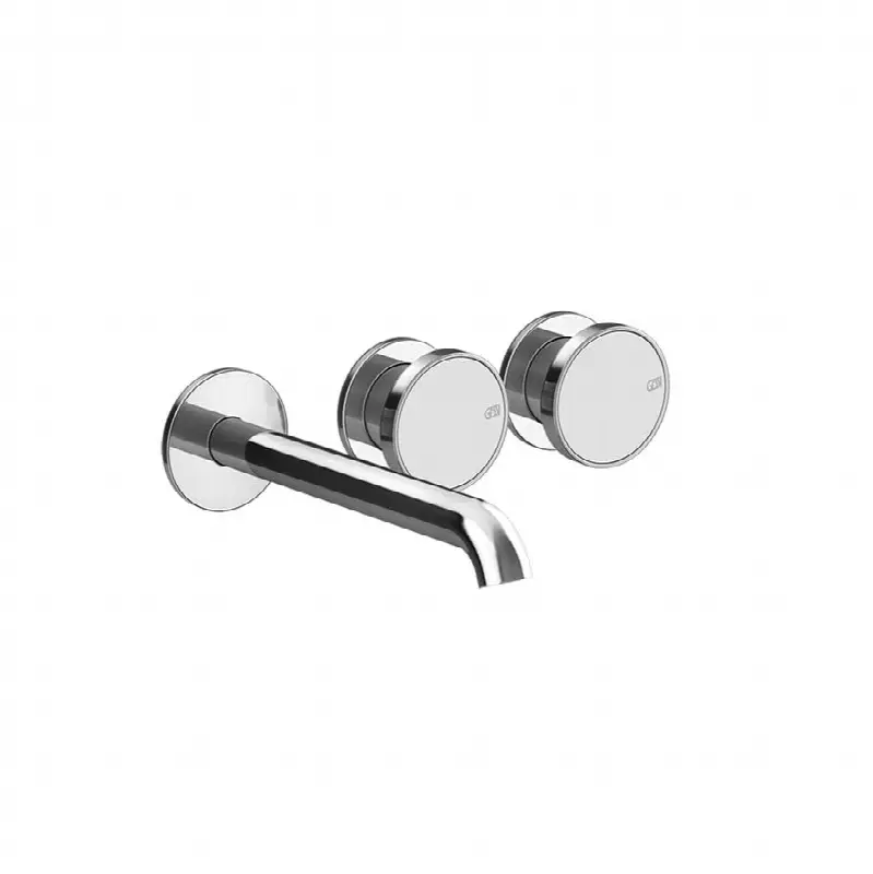 TRIM PARTS ONLY Wall-mounted wahbasin mixer trim, without waste