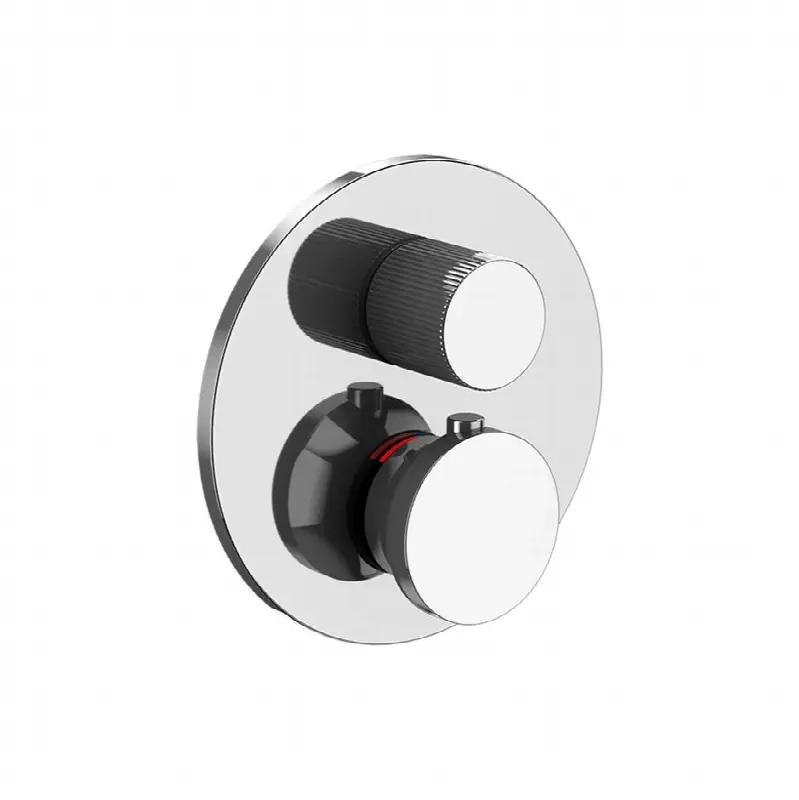 TRIM PARTS ONLY External parts for 3-way diverter thermostatic and volume control