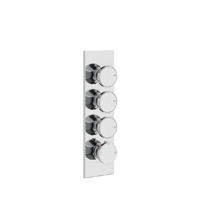 TRIM PARTS ONLY External parts for thermostatic with 3 volume controls