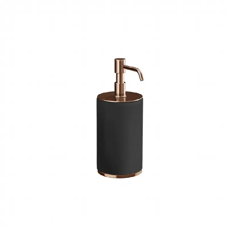 Standing soap dispenser holder, black
