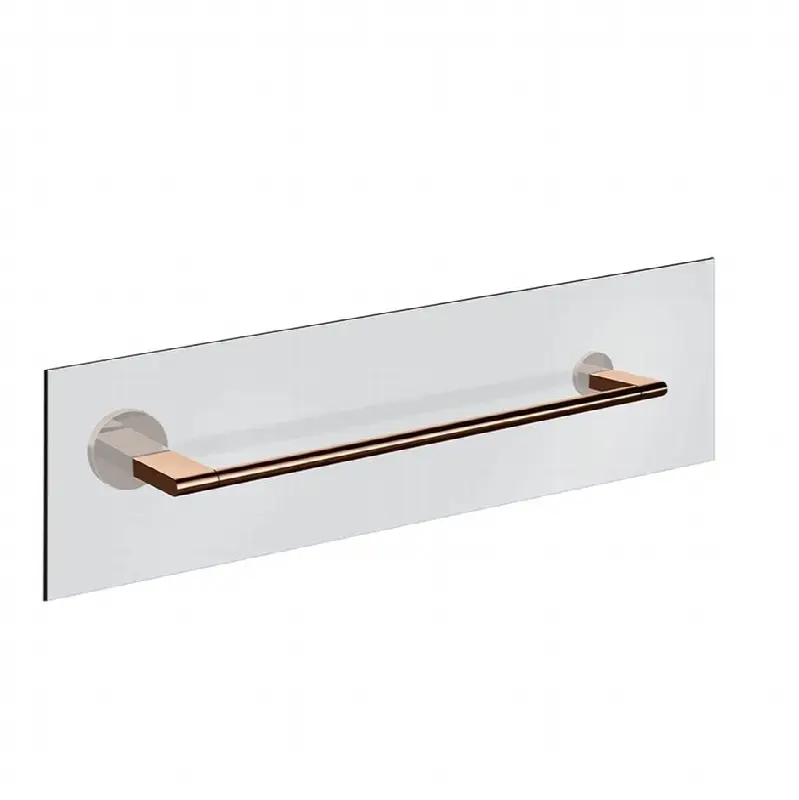 18" Towel rail for glass fixing