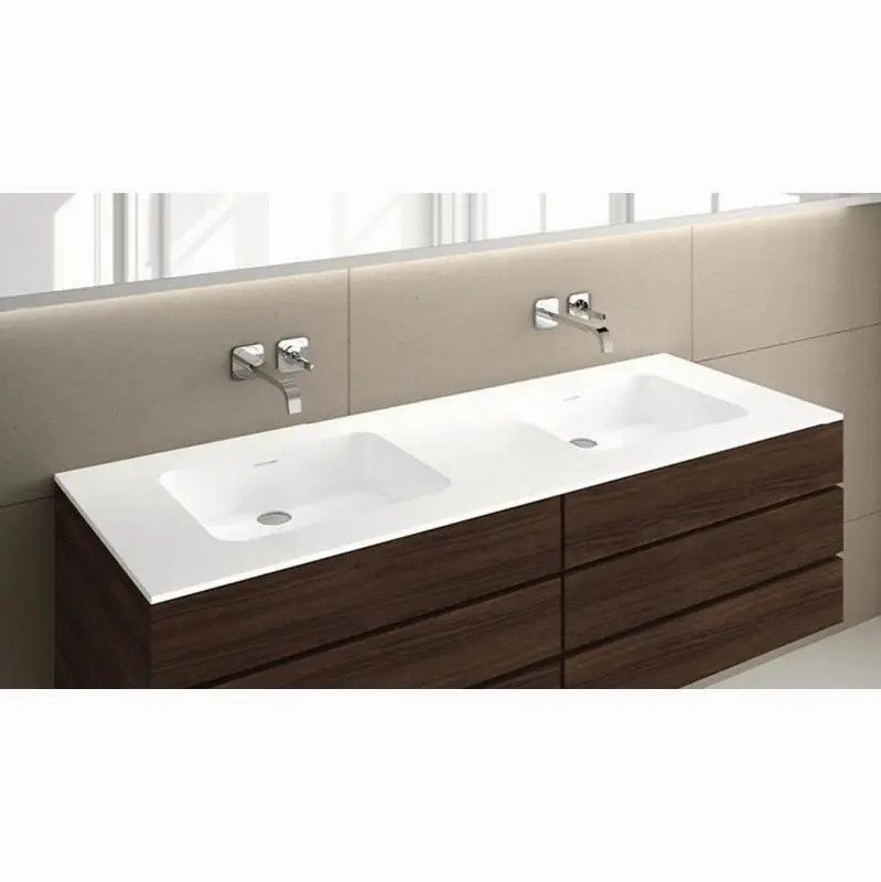 Lav - Deco - 60 X 22 X 7/16 - Bn O/F - White Matte