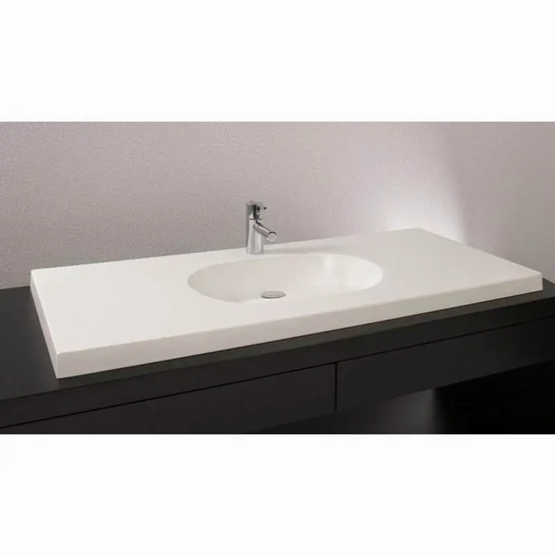 Lav - Ove - 48 X 22 X 2 - Center - 3 Holes 8" C/C