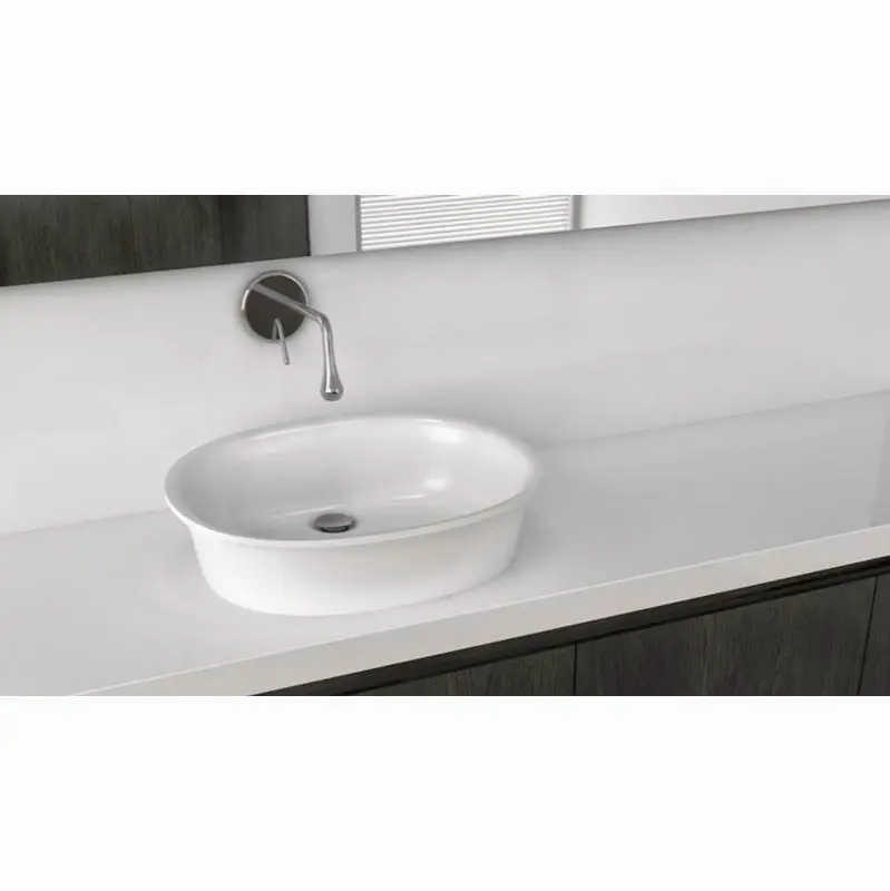 Lav - Tulip - 21 X 15 X 4 - Above Mount Vessel - Mb O/F