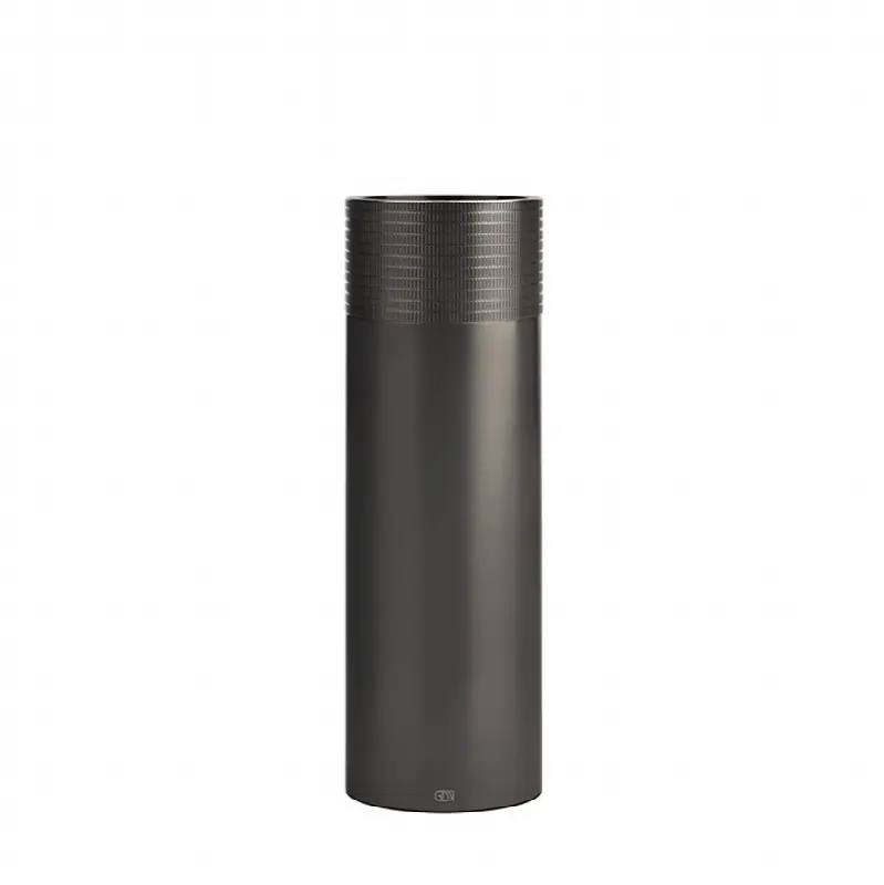 Vase MECCANICA 6-5/8" diameter, 19-13/16"H