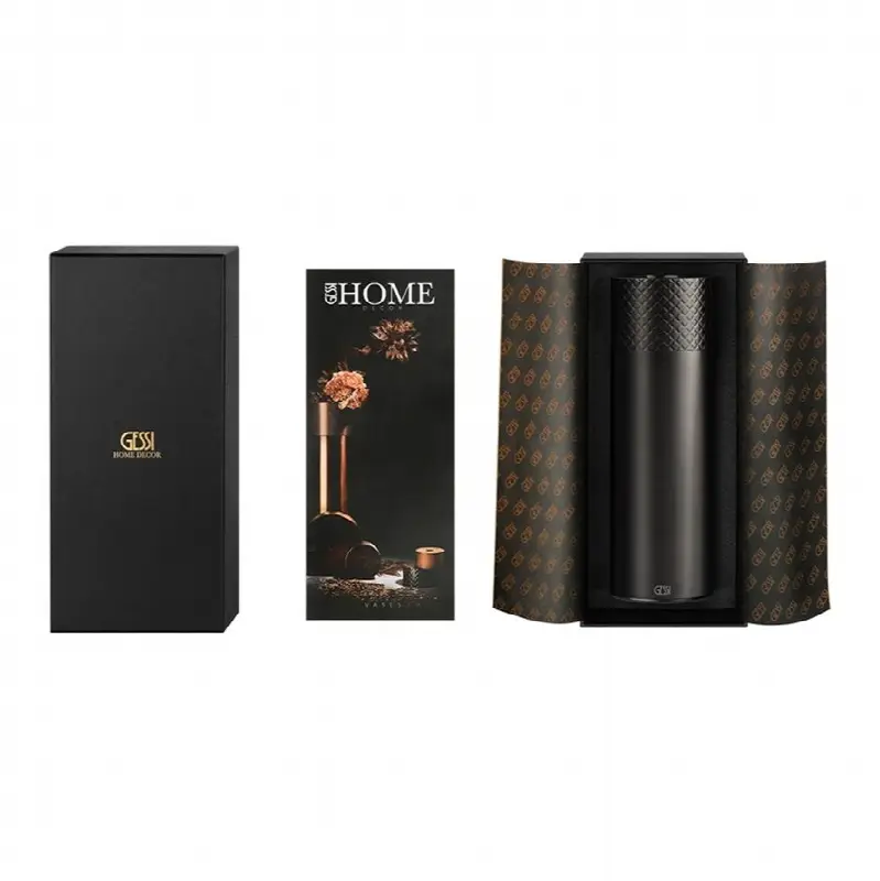 Decorative Vase Presentation Case. INTRECCIO