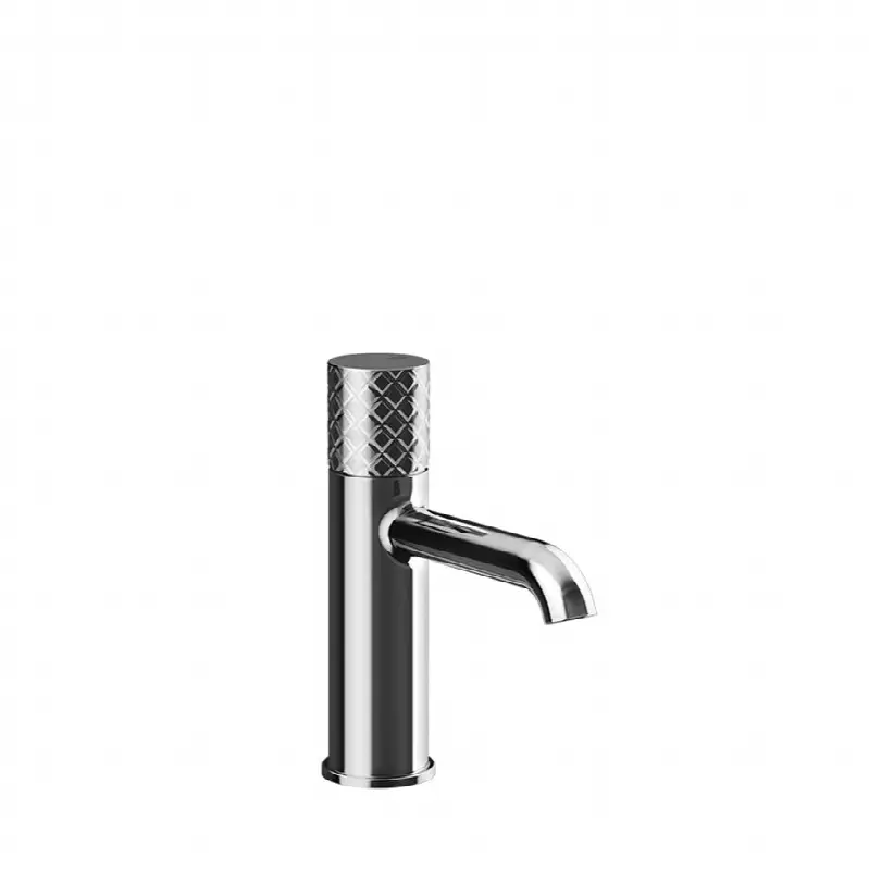 Single lever washbasin mixer without pop-up assembly. INTRECCIO