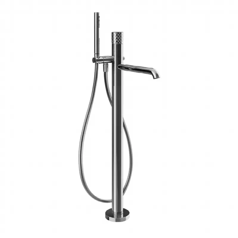 TRIM PARTS ONLY Floor-mounted tub filler INTRECCIO