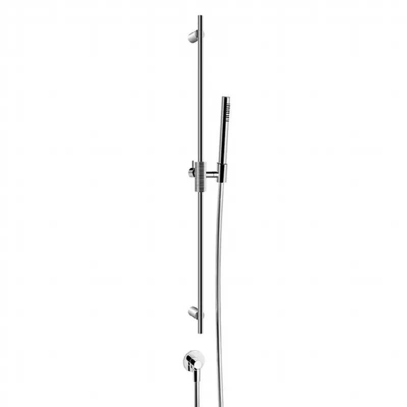 Handshower and adjustable sliding rail set. TRAME