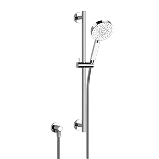Handshower and adjustable sliding rail set