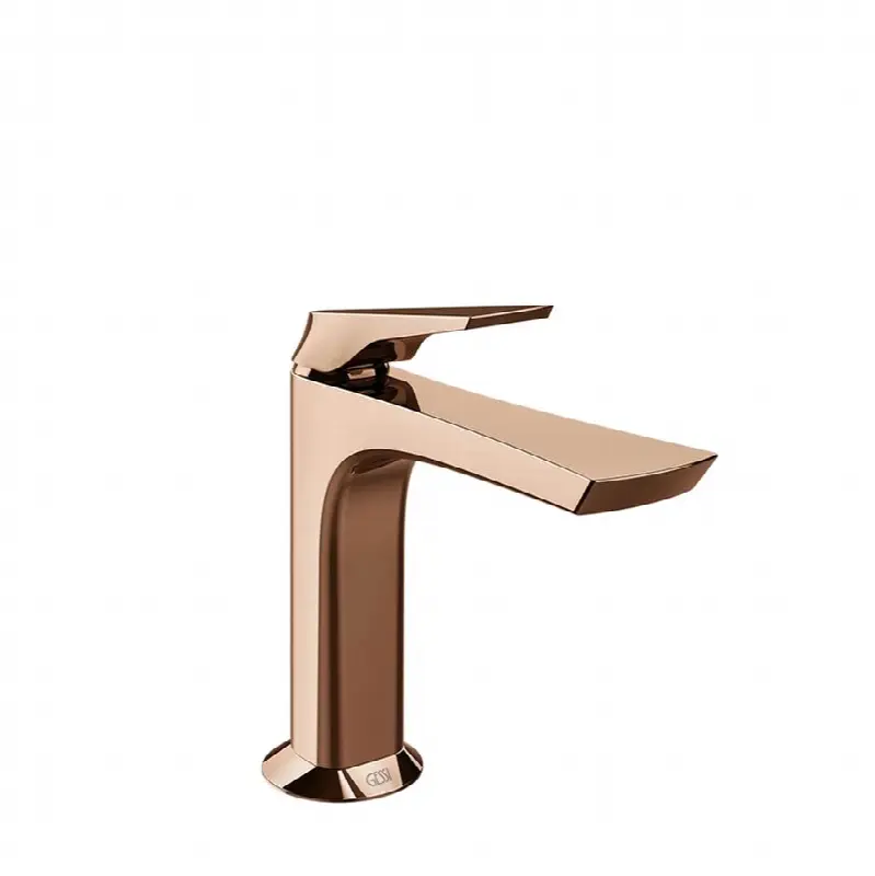 Single lever washbasin mixer with Stop&Go assembly