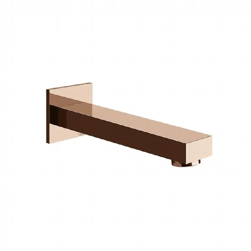 Wall-mounted bath spout only