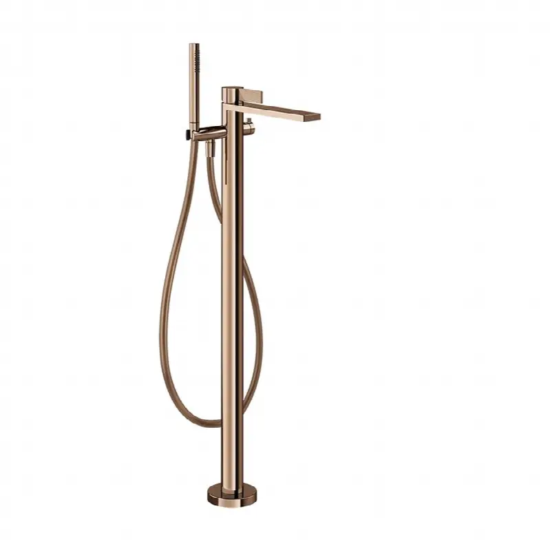 TRIM PARTS ONLY Floor-mounted tub filler. RIGATO