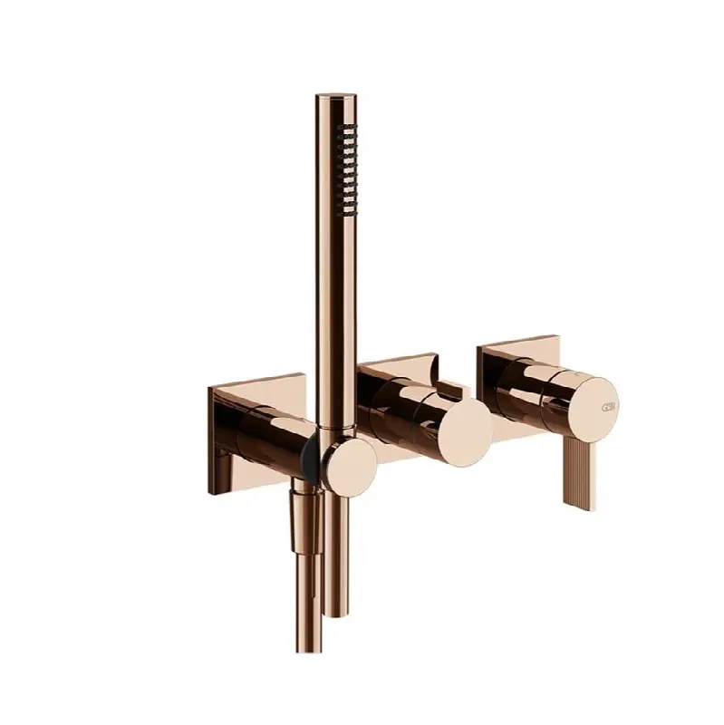 TRIM PARTS ONLY Wall-mounted bath mixer control. RIGATO