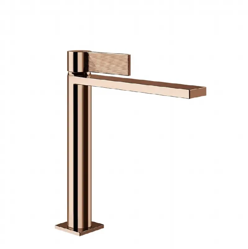 Medium single lever washbasin with Stop&Go assembly. RIGATO