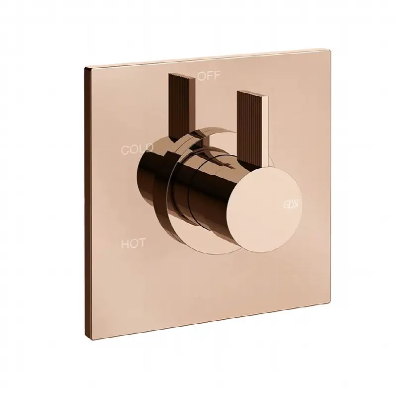 TRIM PARTS ONLY External parts for single exit pressure balance. RIGATO