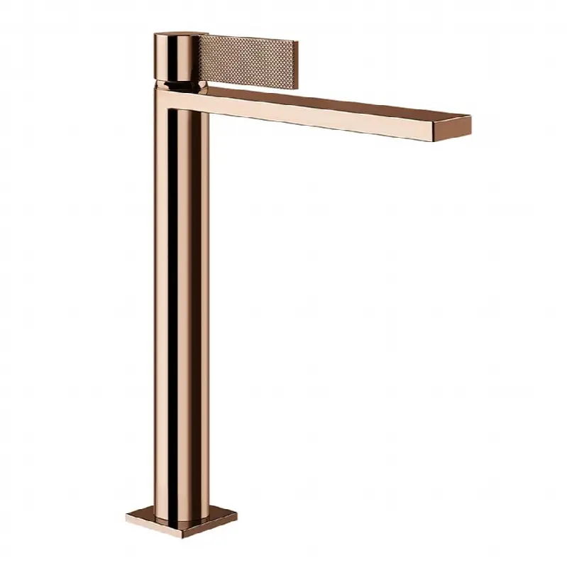 Tall single lever washbasin without Stop&Go assembly. DIAMANTATO