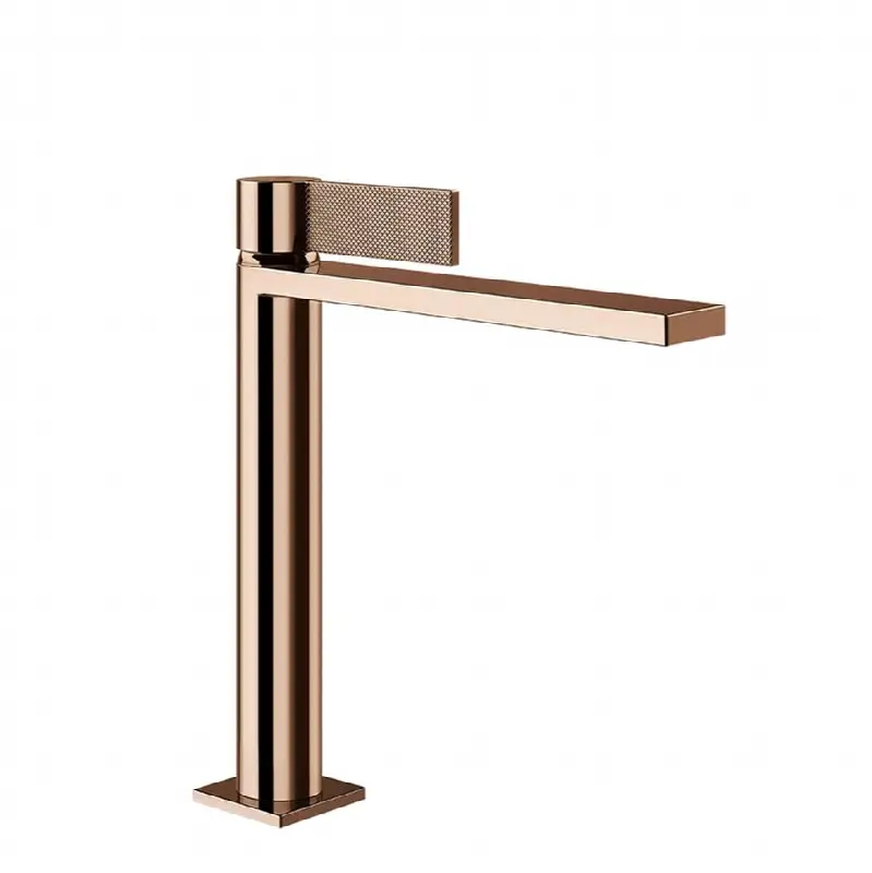 Medium single lever washbasin without Stop&Go assembly. DIAMANTATO