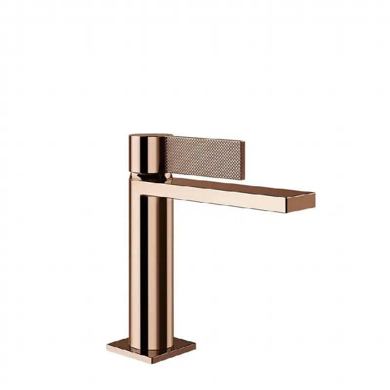 Single lever washbasin mixer with Stop&Go assembly. DIAMANTATO