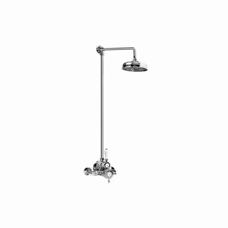 Adley Exposed Thermostatic Shower System (Rough and Trim)