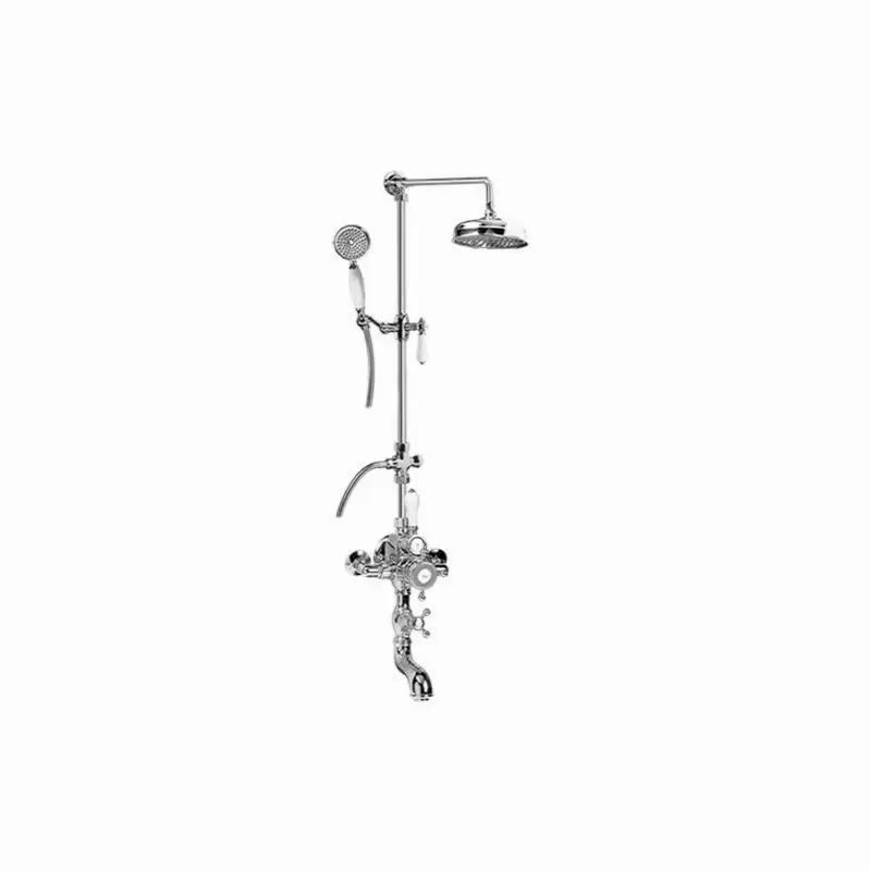 Adley Exposed Thermostatic Tub and Shower System w/Handshower (Rough and Trim)