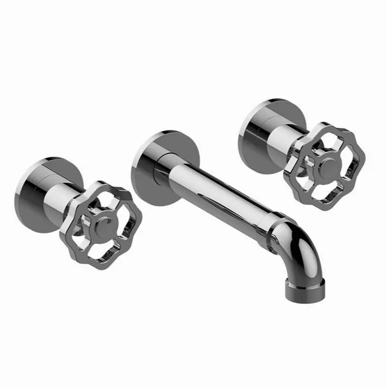 Vintage Wall-Mounted Lavatory Faucet (Trim)
