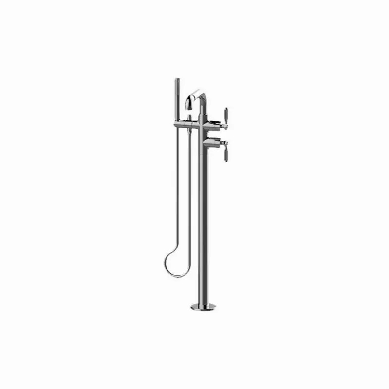 Vintage Floor-Mounted Tub Filler