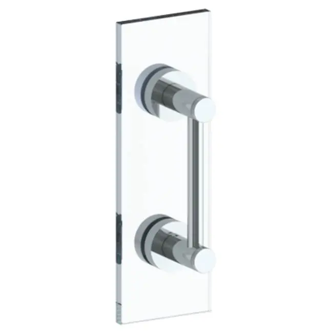 Sutton 24" Shower Door Pull / Glass Mount Towel Bar