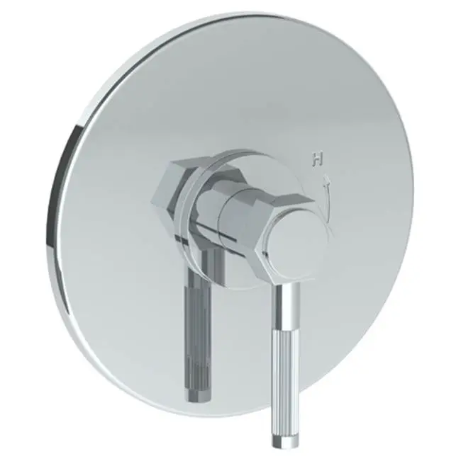 Wall Mounted Pressure Balance Shower Trim, 7" dia.