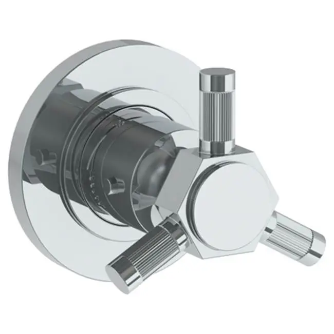 Wall Mounted Thermostatic Shower Trim, 3 1/2" dia.