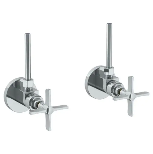 Lavatory Angle Stop Kit -1/2" IPS x 3/8" OD Compression