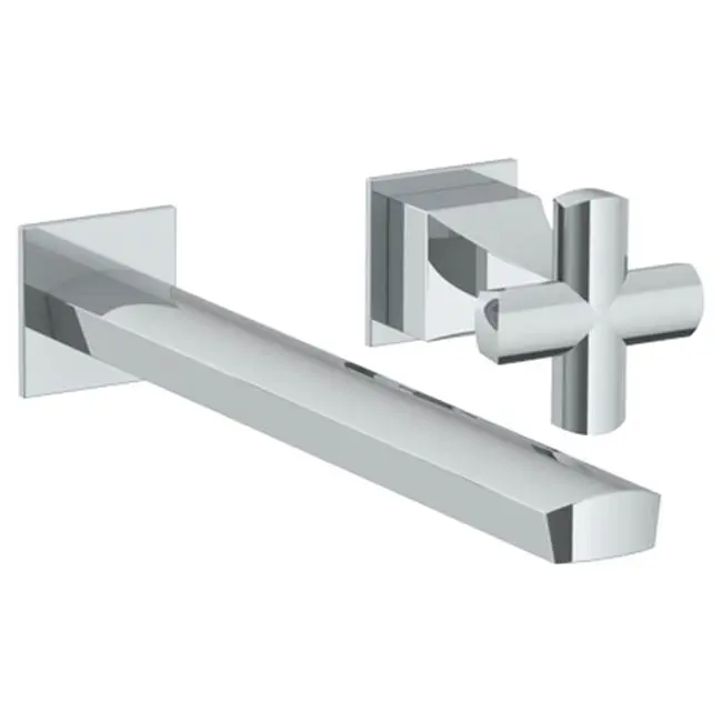 Wall Mounted 2 Hole Lavatory Set with 8 1/2" CTC Spout
