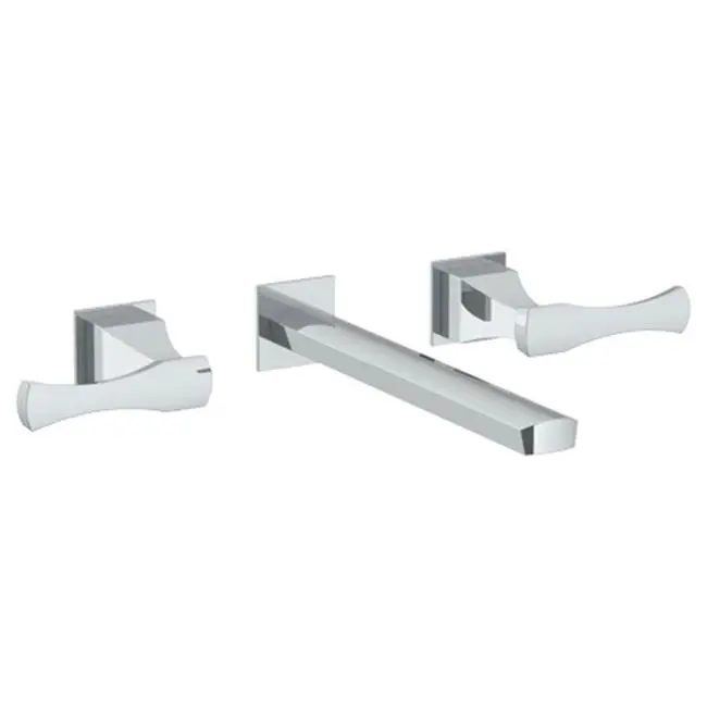 Wall Mounted 3 Hole Lavatory Set with 8 1/2" CTC Spout